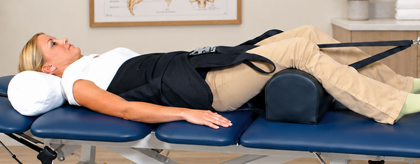 patient receiving spinal decompression in Hayward for Herniated Disc relief